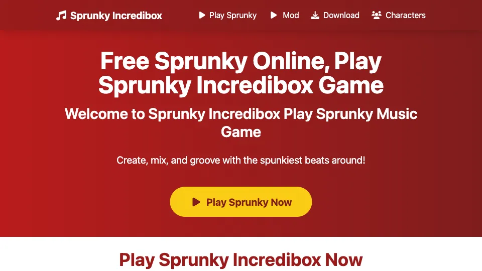 Sprunky Incredibox